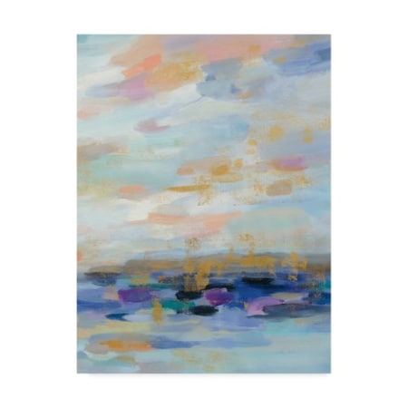 Silvia Vassileva 'Golden Sunrise Iii' Canvas Art,14x19